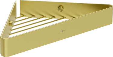 Mexen Evos-C ъглова баня кошница, четка злато - 70A8514-55