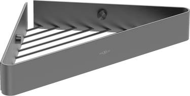 Mexen Evos-C ъглова баня кошница, пистолетно сиво четкано - 70A8514-66