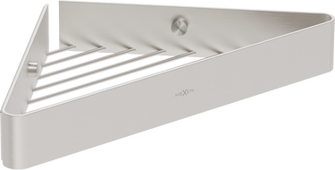 Mexen Evos-C ъглова кошница за баня, четкан никел - 70A8514-97