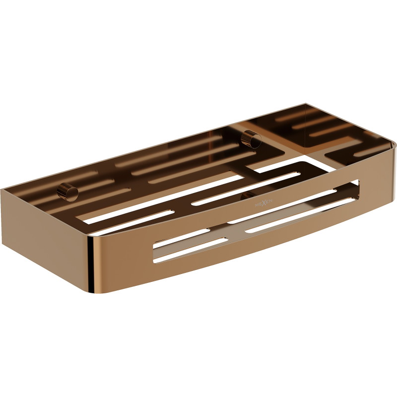 Mexen Laxo-L кош за баня, розово злато - 70A8713-60
