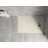 Mexen Hugo правоъгълна душ кабина SMC 100 x 80 см, бежова, златен капак - 42698010-G