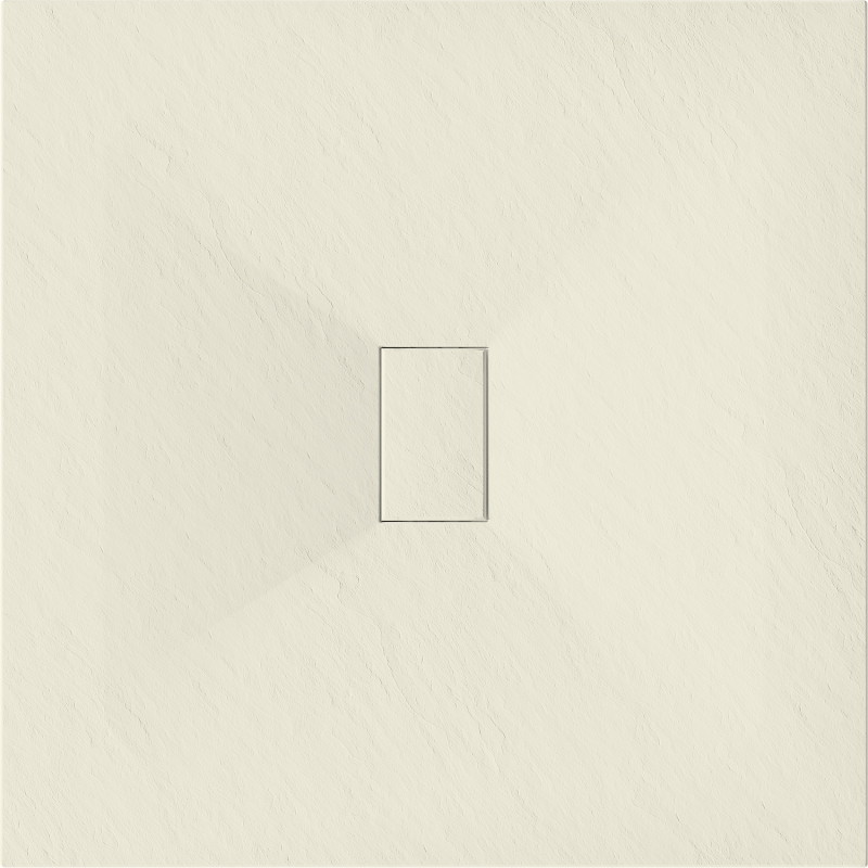 Mexen Hugo квадратен душ поднос SMC 100 x 100 см, бежов - 42691010