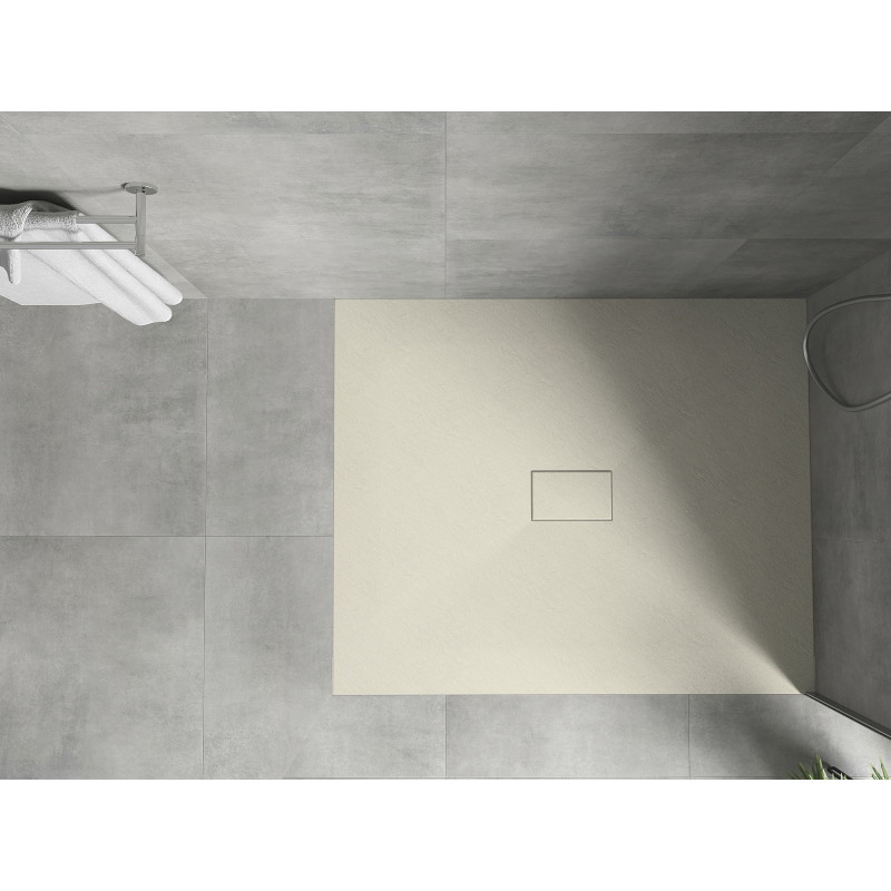 Mexen Hugo правоъгълно душово корито SMC 120 x 100 cm, бежово - 42691012