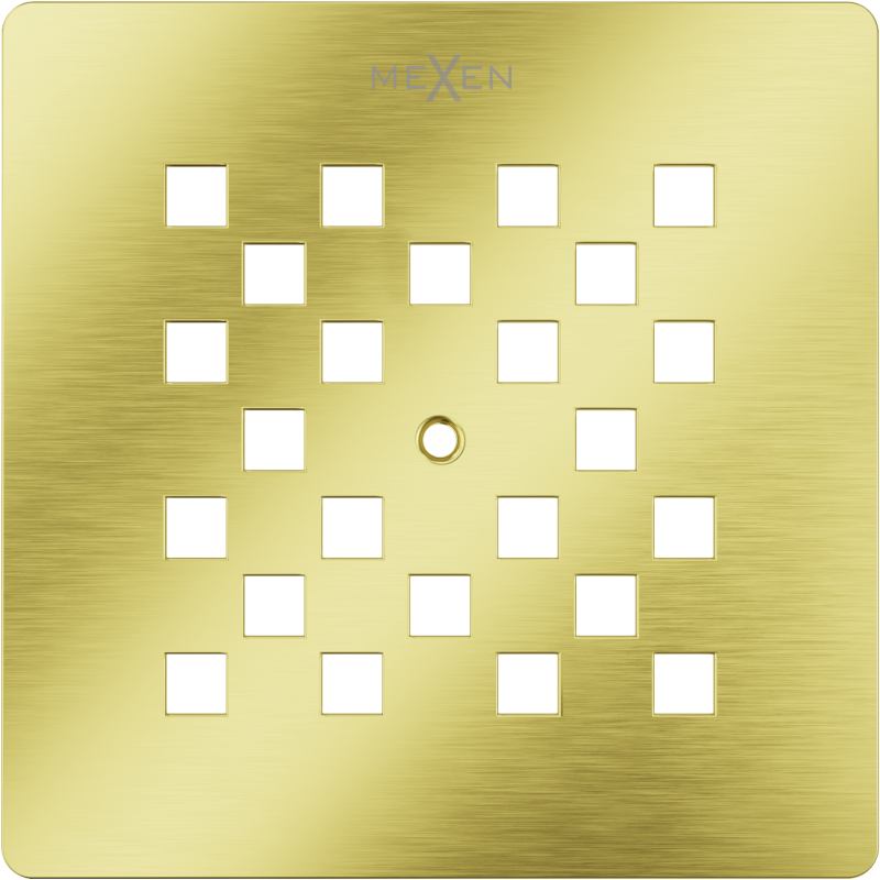 Mexen Stone+ маскировка за душ корито, златна - 44910050