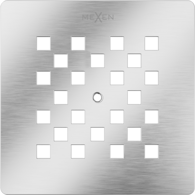 Mexen Stone+ покривна лента за душова кабина, инокс - 44910001