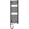 Mexen Hades електрически радиатор 1200 x 500 мм, 600 W, черен - W104-1200-500-2600-70