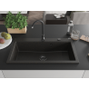 Mexen Slido гранитна кухненска мивка с едно корито 900 x 500 мм, черен/златист