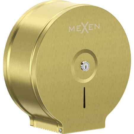 Mexen Spira-U контейнер за тоалетна хартия, златен матиран - 70K540-55