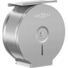 Mexen Spira-U+ държач за тоалетна хартия с рафт за телефон, инокс - 70K541-01