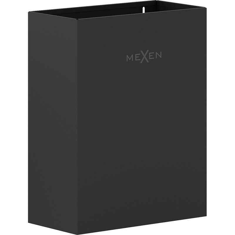 Mexen Linox Кош за отпадъци 17L, черен мат - 70K004-70