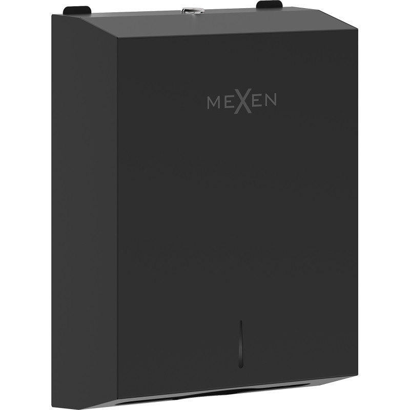 Mexen Verno-H диспенсър за хартиени кърпи, черен мат - 70K420-70