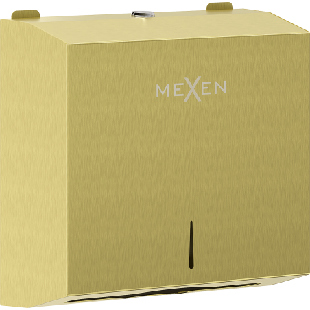 Mexen Verno-L диспенсър за хартиени кърпи, златен матиран - 70K410-55