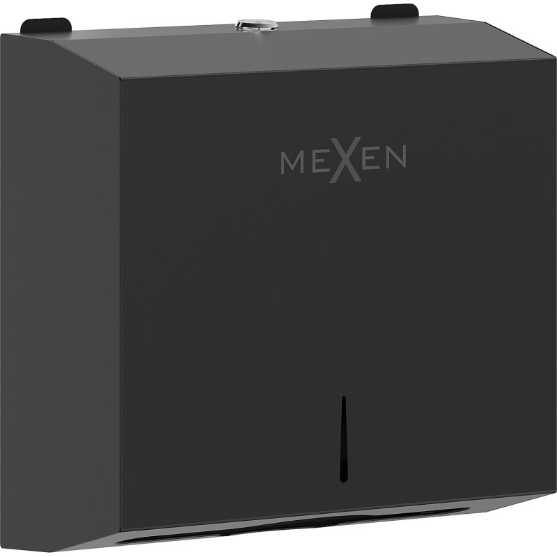 Mexen Verno-L диспенсър за хартиени кърпи, черен мат - 70K410-70