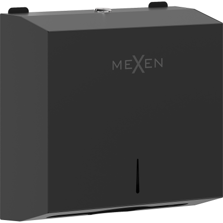 Mexen Verno-L диспенсър за хартиени кърпи, черен мат - 70K410-70