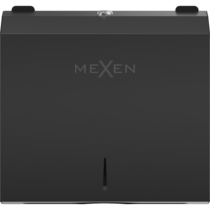 Mexen Verno-L диспенсър за хартиени кърпи, черен мат - 70K410-70