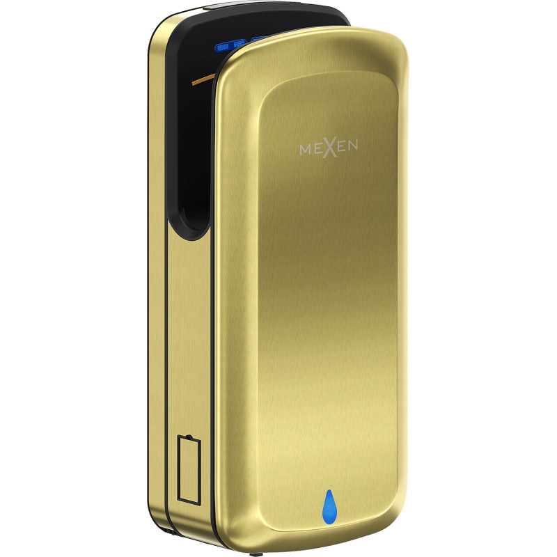 Mexen Ventaro-Pro джобен сушилник за ръце, 1650 W, златна четка - 70K020-55