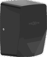 Mexen Ventaro-Mh сушилня за ръце, 1350 W, черен мат - 70K052-70