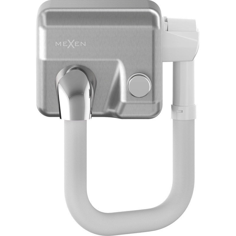 Mexen Aquis-P сешоар за басейн за коса с маркуч, 1000 W, инокс - 70K210-01
