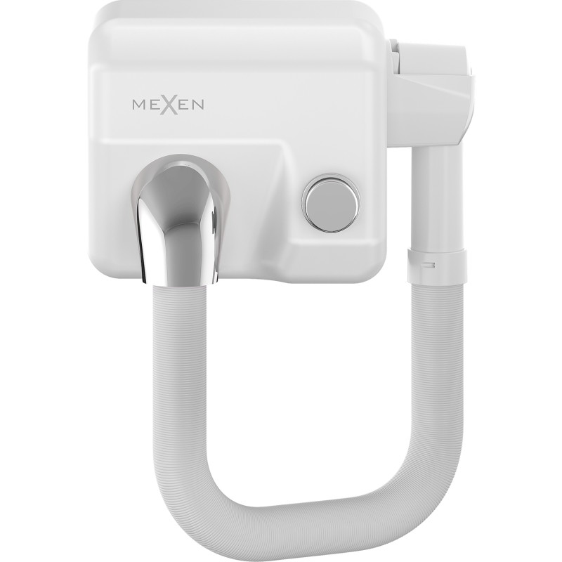 Mexen Aquis-P сешоар за коса за басейн с маркуч, 1000 W, бял - 70K210-20