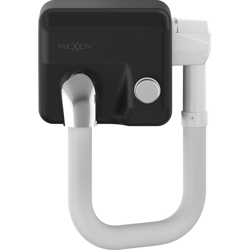 Mexen Aquis-P сешоар за басейн с маркуч, 1000 W, черен мат - 70K210-70