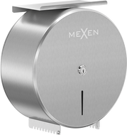 Mexen Spira-H+ държач за тоалетна хартия с рафт за телефон, инокс - 70K561-01