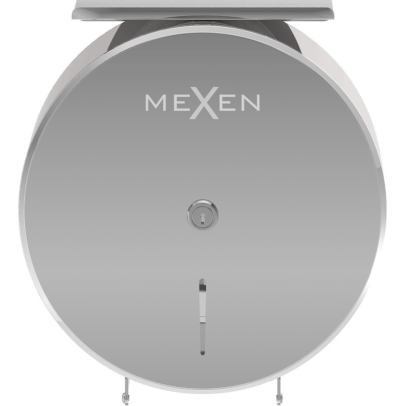 Mexen Spira-H+ държач за тоалетна хартия с рафт за телефон, хром - 70K561-00