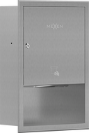 Mexen Linox вграден контейнер за хартиени кърпи, инокс - 70K003-01