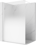 Mexen Kioto преграда за душ Walk-in 70 x 200 cm, омбре бяло 8 mm, бяло - 800-070-101-20-86