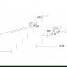 Mexen Estela закачалка за кърпи, черен - 7011524-70