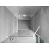 Mexen Mist-H люлееща се врата за душ, дясна, 95 см, прозрачна, бяла - 8A5-095-000-20-00-P