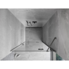 Mexen Mist-H врати за душ кабина, отварящи се надясно, 120 см, прозрачни, gun metal