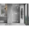 Mexen Mist-H L врата за душ кабина, отварящо се на дясно, 110 см, прозрачна,