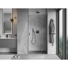 Mexen Mist-H L душ кабина с отварящи се врати надясно 115 см, прозрачна, четка