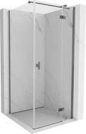 Mexen Mist-H T кабина за душ с панти лява 70 x 70 см, прозрачен, хром - 8A5T-070-070-01-00-L