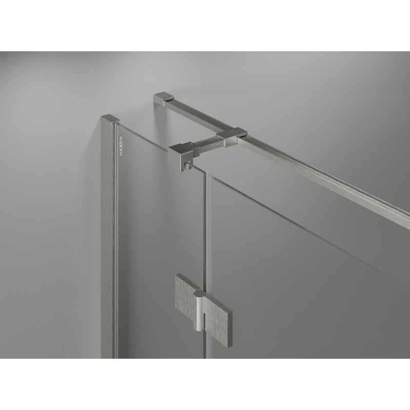 Mexen Mist-H T душ кабина с отваряща се врата лява 80 x 120 см, прозрачна,