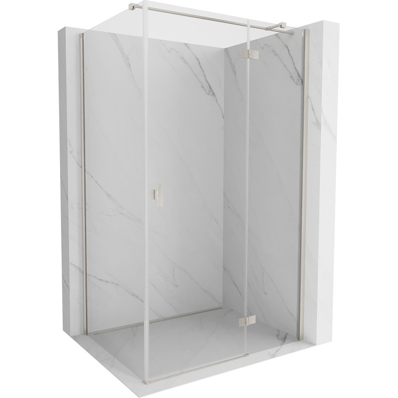 Mexen Mist-H T душ кабина с отваряща се дясна врата 110 x 90 см, прозрачна, четка