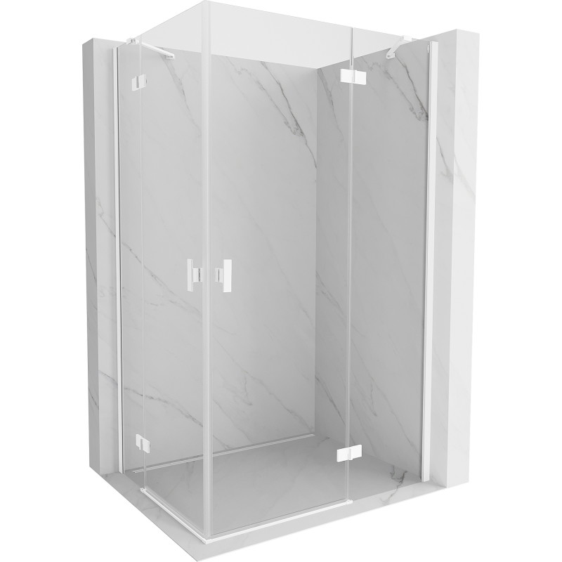 Mexen Mist-H Двойна душ кабина с врати откриваща се надясно 95 x 115 см,