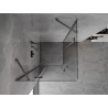 Mexen Mist-H Duo кабина за душ с 85 x 85 см отваряща се врата, прозрачна, четка в