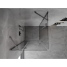 Mexen Mist-H Дуо душ кабина с отваряеми врати 95 х 95 см, прозрачна, в цвят gun