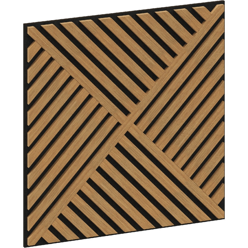 Mexen Linea 08 акустичен стенен панел 60 x 60 см (4 бр.), филц 9 мм, технически