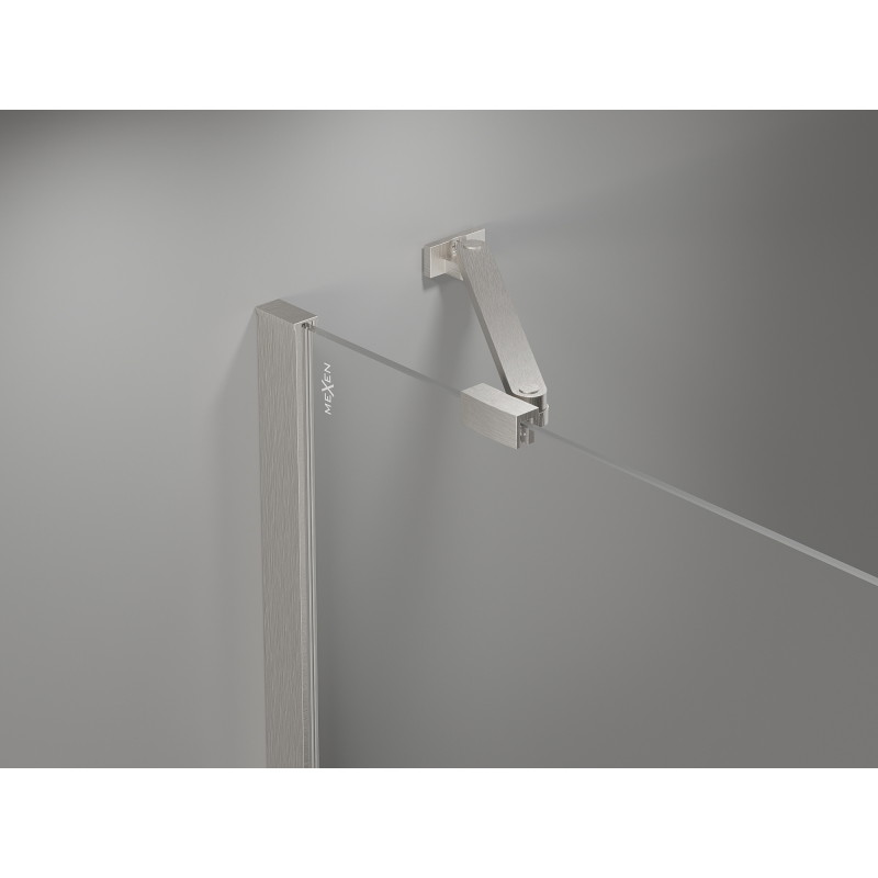 Mexen Mist-H Двойна душ кабина с отваряща се лява врата 90 x 70 см, прозрачна,