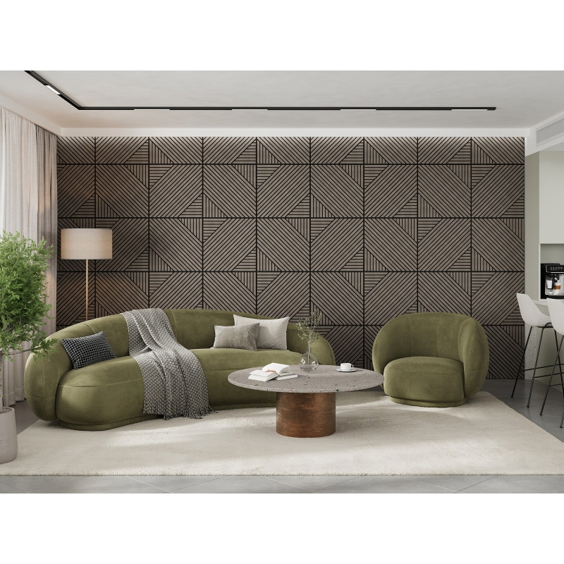 Mexen Linea 26 Акустичен стенен панел 60 x 60 см (4 бр.), филц 9 мм, технически