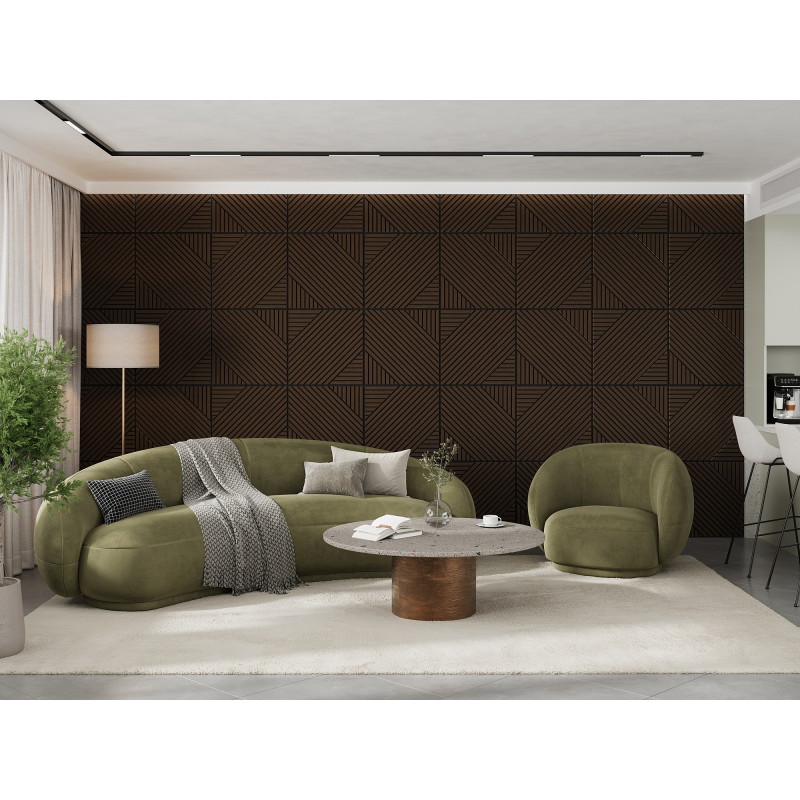 Mexen Linea 26 акустичен стенен панел 60 x 60 см (4 бр.), филц 9 мм, технически