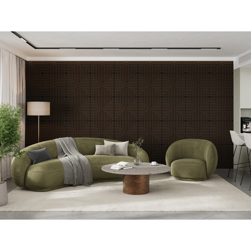 Mexen Linea 02 акустичен стенен панел 60 x 60 см (4 бр.), филц 9 мм, технически