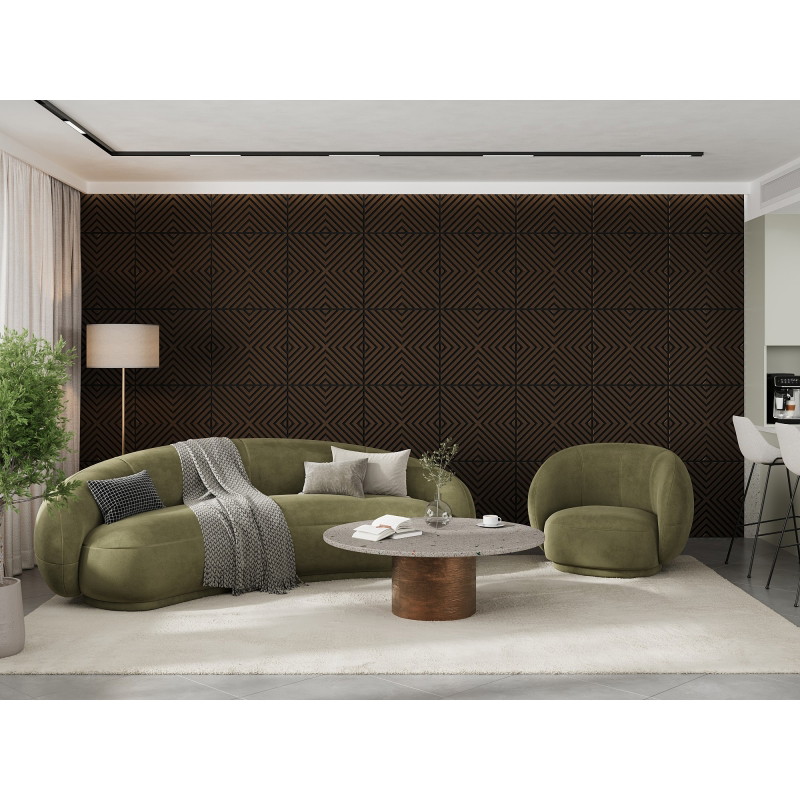Mexen Linea 01 акустичен стенен панел 60 x 60 см (4 бр.), филц 9 мм, технически