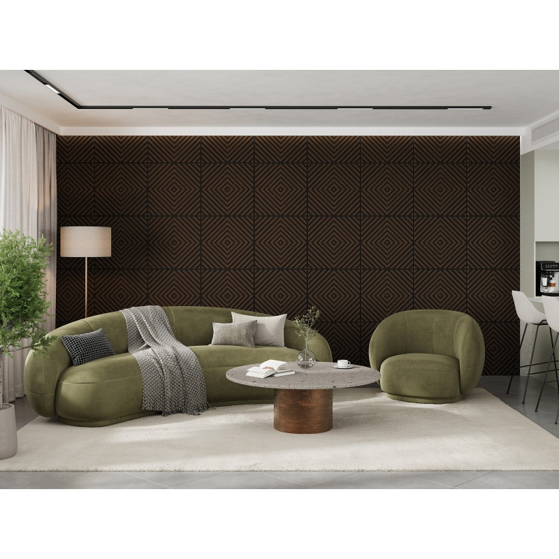 Mexen Linea 03 акустичен стенен панел 60 x 60 см (4 бр.), филц 9 мм, технически