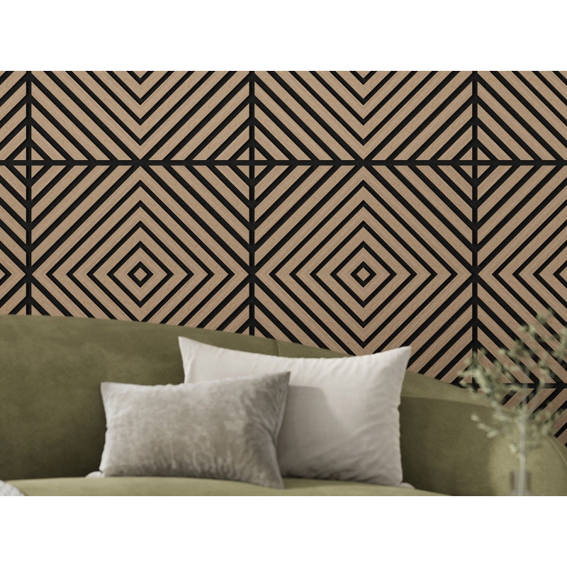 Mexen Linea 03 акустичен стенен панел 60 x 60 cm (4 бр.), филц 9 mm, технически