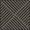 Mexen Linea 08 акустичен стенен панел 60 x 60 cm (4 бр.), филц 9 мм, технически