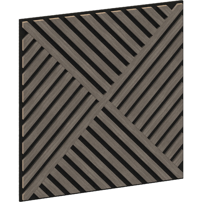 Mexen Linea 08 акустичен стенен панел 60 x 60 cm (4 бр.), филц 9 мм, технически
