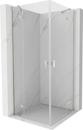 Mexen Mist-H Duo сгъваема душ кабина 70 x 70 см, прозрачна, хром - 8A5-070L-070P-01-00